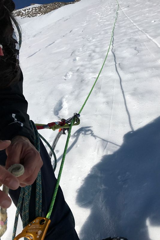 07B Preparing To Climb The First 200m Of Fixed Ropes On An Active Rest Day 2 At Mount Vinson Low Camp